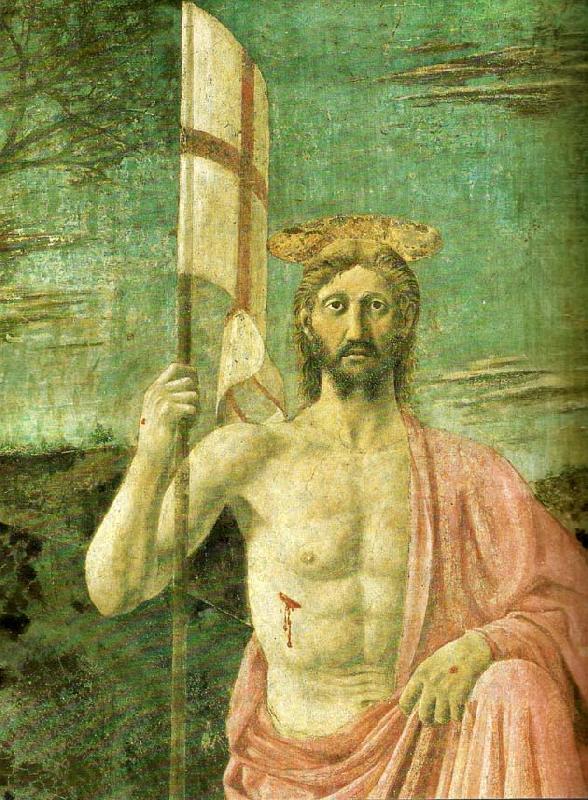 Piero della Francesca the resurrection oil painting picture
